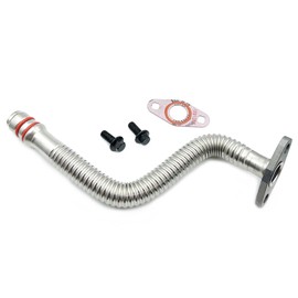 5135786AB 3970875 Turbo Charger Oil Return Drain Line Tube Pipe Hose for Cummins ISBE 5.9L 6.7L 2004-2007, Dodge Ram 2007-2018