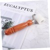 TEHAUX 1PC Wallpaper Seam Roller Flat Pressure Tool with Pom