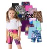 10 Pack Girls Bike Shorts 2.36” High Waisted Black Yoga
