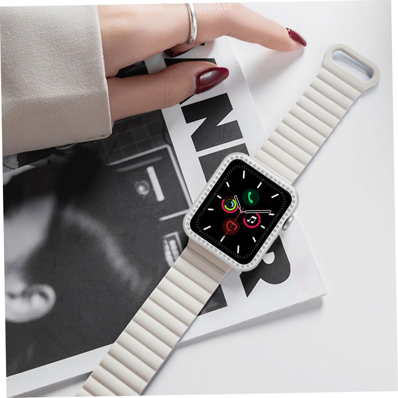 VILLFUL Smartwatch Crystal Case Cover for Series Protective Frame with