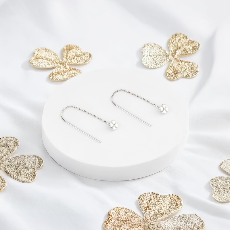 SOFIA MILANI - 20772 Women's Earrings 925 Silver - Clover