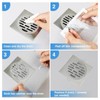 50pcs Disposable Drain Hair Catcher Prevent Clogging Waterproof Shower Drain