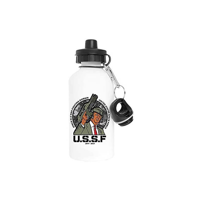 US Space Force - Space Force Aluminium White Water Bottle
