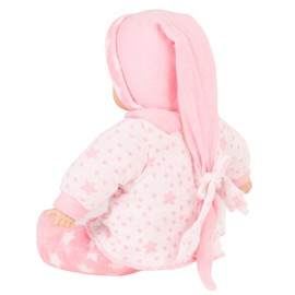 Götz 1791122 Baby Pure Sternenhimmel Puppe - 33 cm große Erstlingspuppe ohne Haare, Blaue Augen - waschbare Babypuppe - ab 0 Monaten Jahren