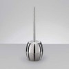 Zeller Toilet Brush 9,5x37,5cm of Stainless Steel, Silver