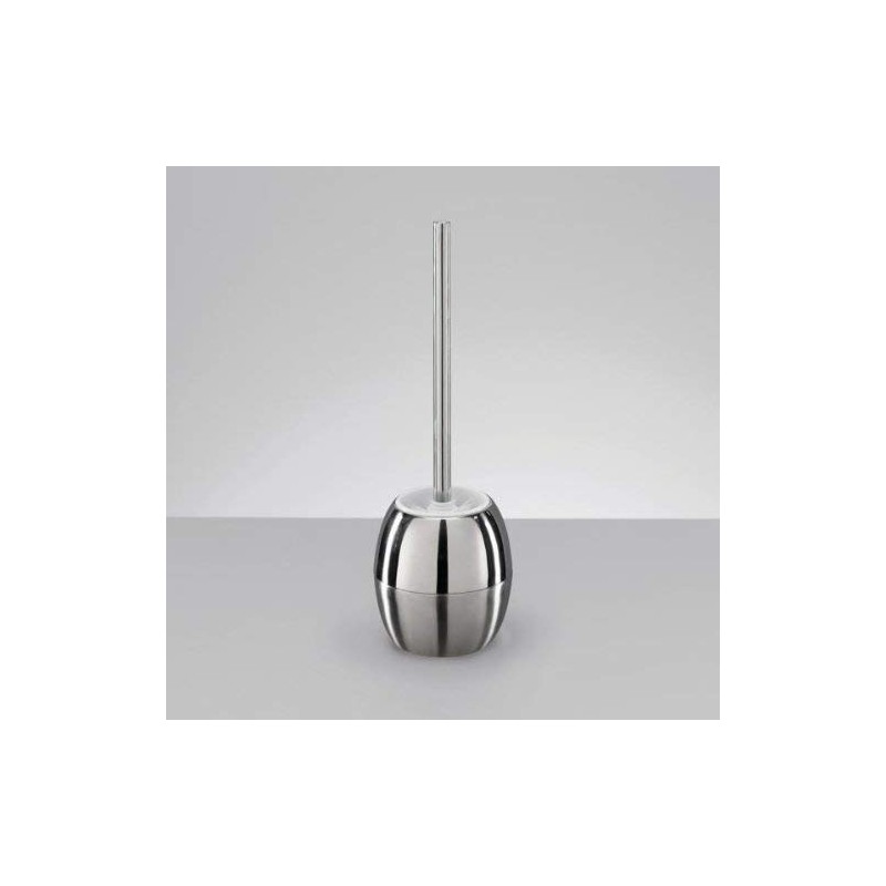 Zeller Toilet Brush 9,5x37,5cm of Stainless Steel, Silver