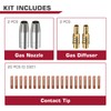 ARCCAPTAIN for MB15 15AK MIG Welding Gun Kit .030" Contact