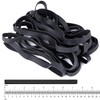 Heavy Duty Rubber Bands 20 Pcs Large Black Thick Elastic