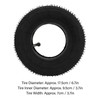 200x75 Outer Tyre Inner Tube Thickened Electric Scooter Rubber Tire