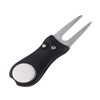 LL-Golf ® Folding Divot Tool with Coin for Ball Marking