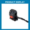 Silscvtt Headlight Handlebar Switch Replacement for Honda Big Red 250