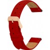 Toff London Ladies Red Leather Watch Strap, Quick Release with