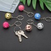 PATIKIL Discokugel Schlüsselanhänger, 12 Stück 70er Jahre Disco Schlüsselring 3cm