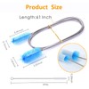 Stainless Flexible Cleaning Brush Kits,1 pcs Double Ended Hose Pipe