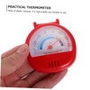 FUNOMOCYA 2 Pcs Fridge Temperature Gauge Practical Plastic Thermometers for