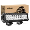 Nilight LED Light Bar 12 Inch 72W 5040LM Spot Flood