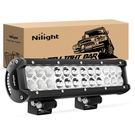 Nilight LED Light Bar 12 Inch 72W 5040LM Spot Flood Combo Off Road Driving/Fog Boat Work Lamp for Truck Pickup Golf Cart SUV ATV UTV 4x4 Van Camper