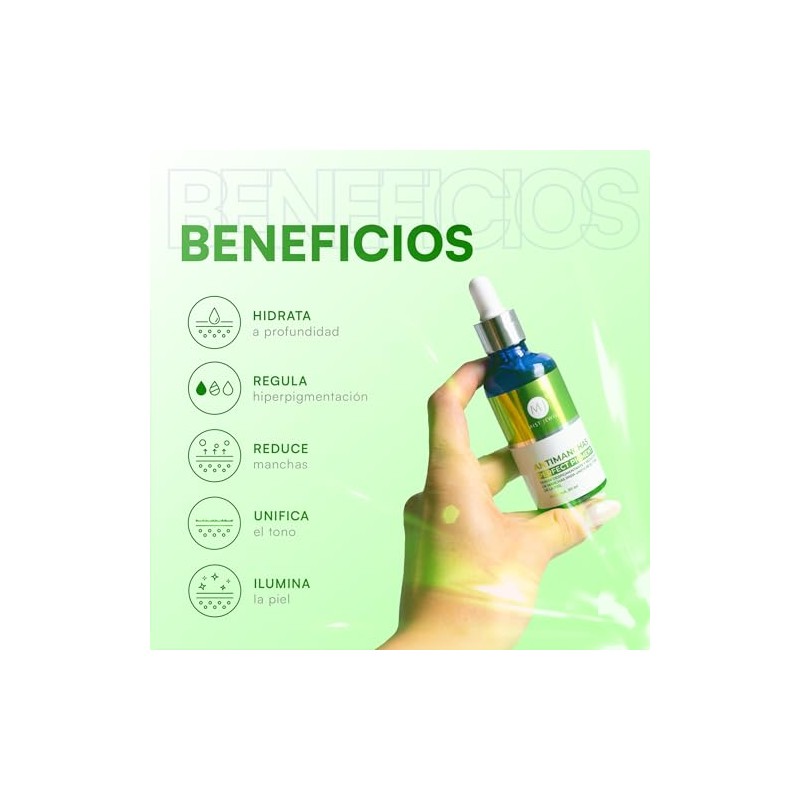 Mist Jewel Serum Reductor Pigmentacion Aclarador Manchas Faciales Piel Suero