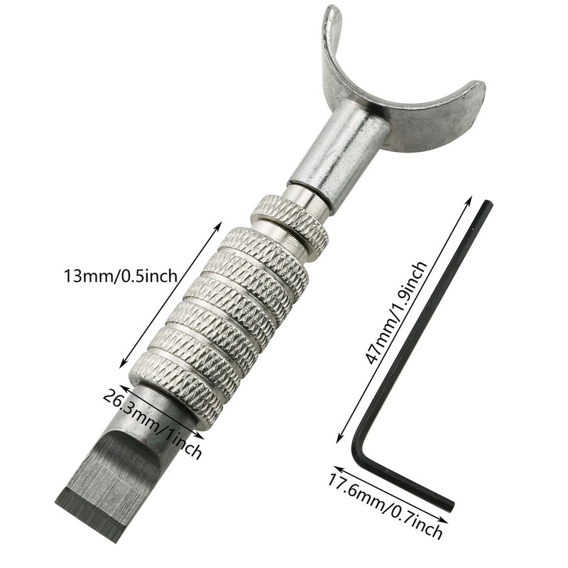 Tegg Swivel Knife Stainless Steel Precision Leathercraft Swivel Knife with