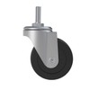 AAGUT 2" Swivel Threaded Casters, 5/16"-18 x 3/4" Stem Rubber