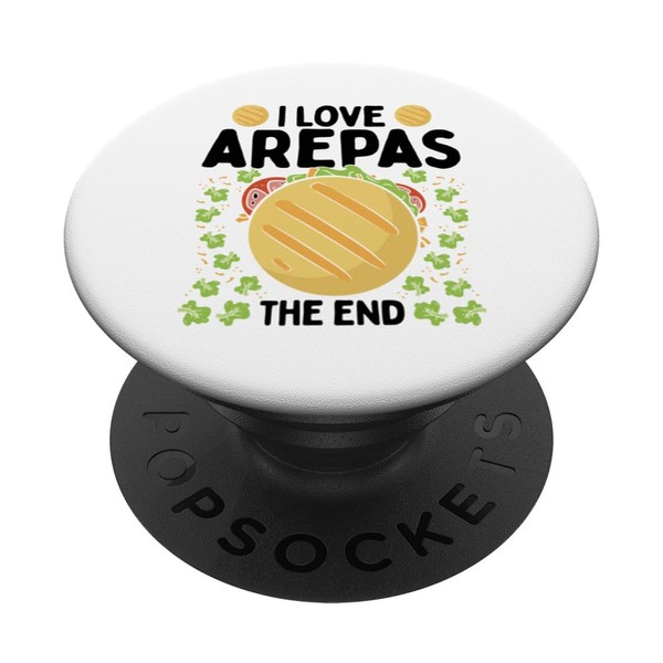 Arepa Maker Arepa Flour Venezuelan Snacks Arepas Grill PopSockets Standard