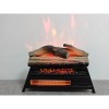 Electric Fireplace Insert 23-Inch With 3D Log Set Infrared Heater
