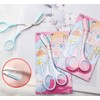 Eyebrow grooming with comb 6ea