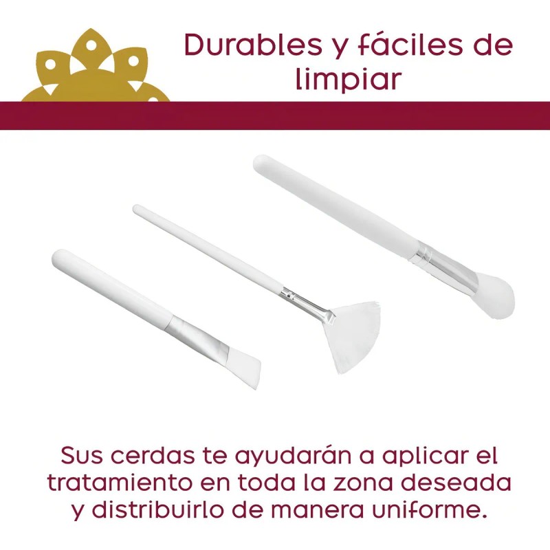 Brocha Facial Abanico Oval