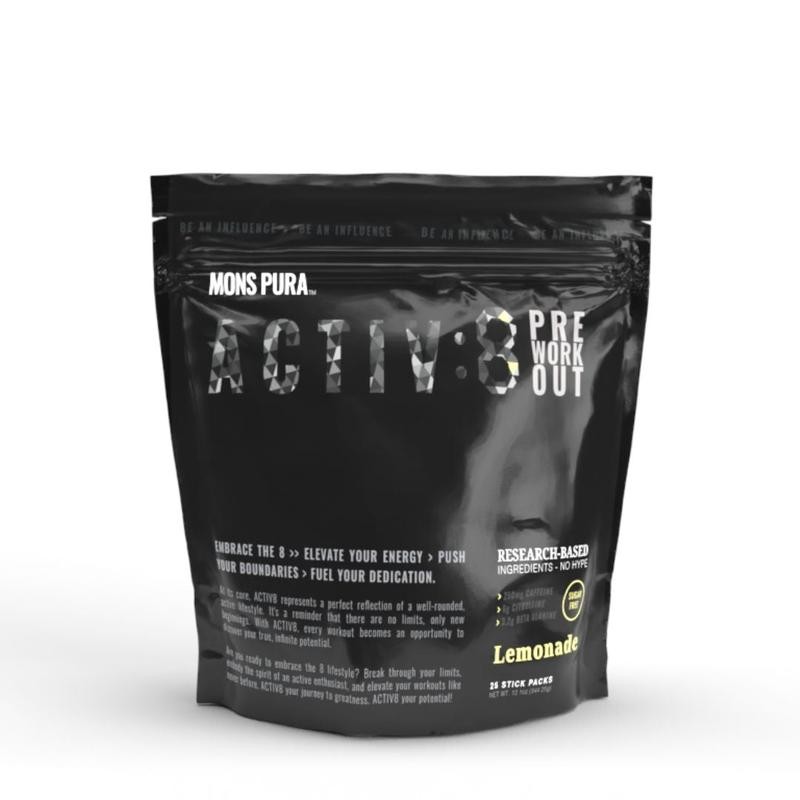Activ8 Pre-Workout - Flavor: Lemonade