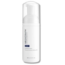 NEOSTRATA Exfoliating Wash Revitalizing Foaming Facial Cleanser with Polyhydroxy Acid For All Skin Types Soap-Free Fragrance-Free, 4.2 Fl Oz (Pack of 
