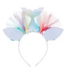 The Crafty Owl Mermaid Ruffles Tail Headbands for Girls and
