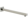 Voolan 20" Square Shower Arm with Flange and Teflon Tape,