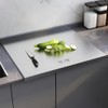 Stainless Steel Cutting Board,Cutting Boards for Kitchen,Chopping Board,Large Cutting Board