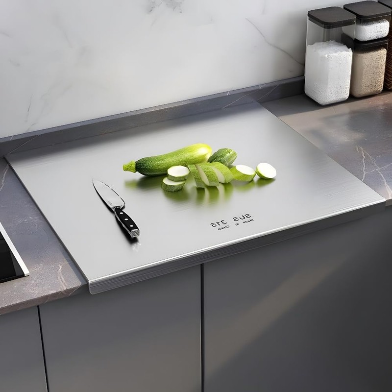 Stainless Steel Cutting Board,Cutting Boards for Kitchen,Chopping Board,Large Cutting Board