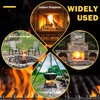 Powrocket 2 Pack Fireplace Grate Ember Retainer 16 x 10