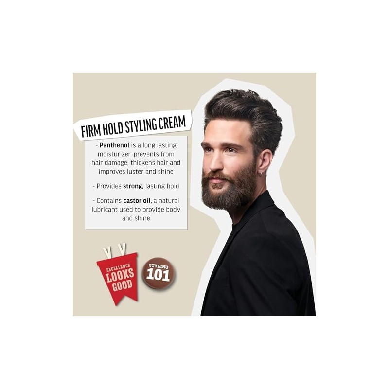 American Crew Crew firm hold styling cream 100ml