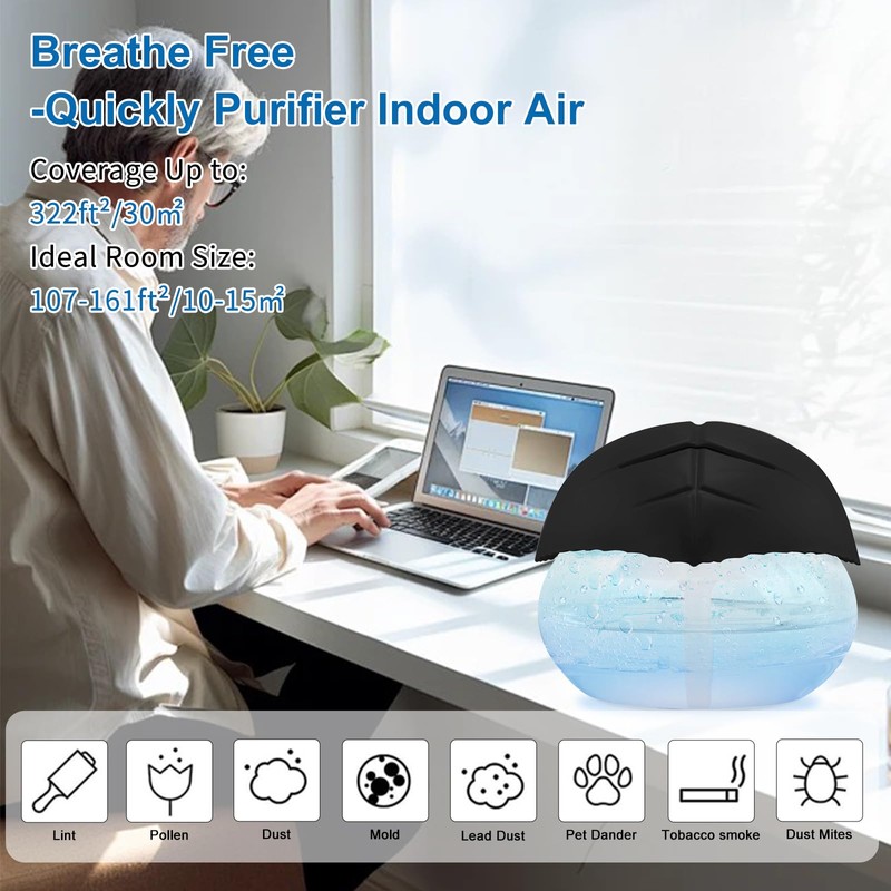 ap airpleasure Water-Based Purifier Air Washer, Air Revitalizer & Freshener,