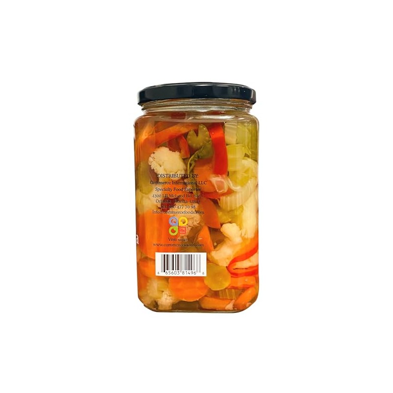 Eastern Feast - Mild Giardiniera, 28 oz (830g) Pickled Mixed