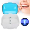 Orthodontic Retainer UV Cleaning Box Portable Denture Ultraviolet Cleaning Box