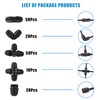 FOGWOWO 150 pieces 1/4 inch drip irrigation kits, garden hose