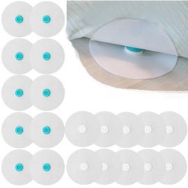20 Pcs (10 Pairs) Duvet Snaps - Prevent Comforter Duvet Cover Snaps Fasteners - Iiron On Duvet Snaps -Corner Keepers Prevent Duvet from Shifting in The Quilt Cover Fits All Thickness Quilt Sheets