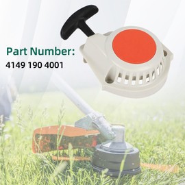 EVERDIJ 4149 190 4001 Rewind Starter Recoil Starter Compatible with Stihl FS94R KM94R HL91K HL94 HL94K FS94 KM94 HL91 FS94C FS94RC with 3 Screws String Trimmer Replacement Part 4149-190-4001