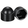 uxcell Plastic Dome Nut Protection Cap Covers, M12 Nut Cover