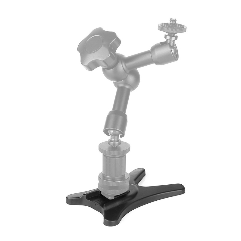 ChromLives Flash Speedlite Stand with 1/4 Inch Metal Tripod Thread