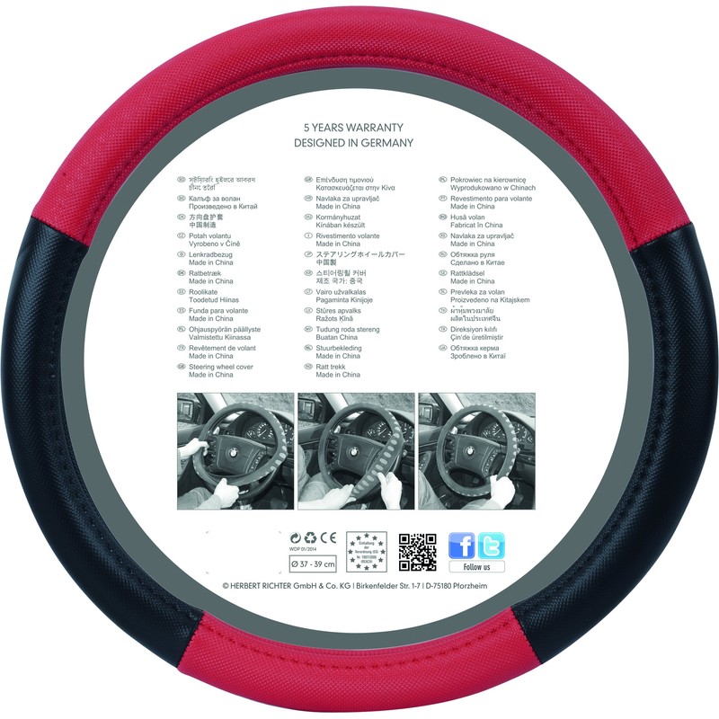 HR- imotion 10810901 Steering Wheel Cover