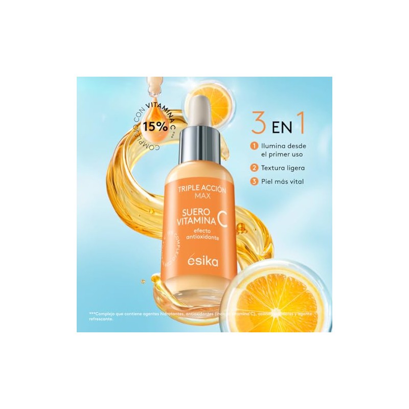 Ésika – Suero Vitamina C Triple Acción Max 28 Ml,