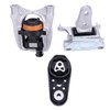 Slakerbe GN116P082CE GN1Z-6038-A GN1Z-6068B Engine Mounts Transmission Mount Set Compatible