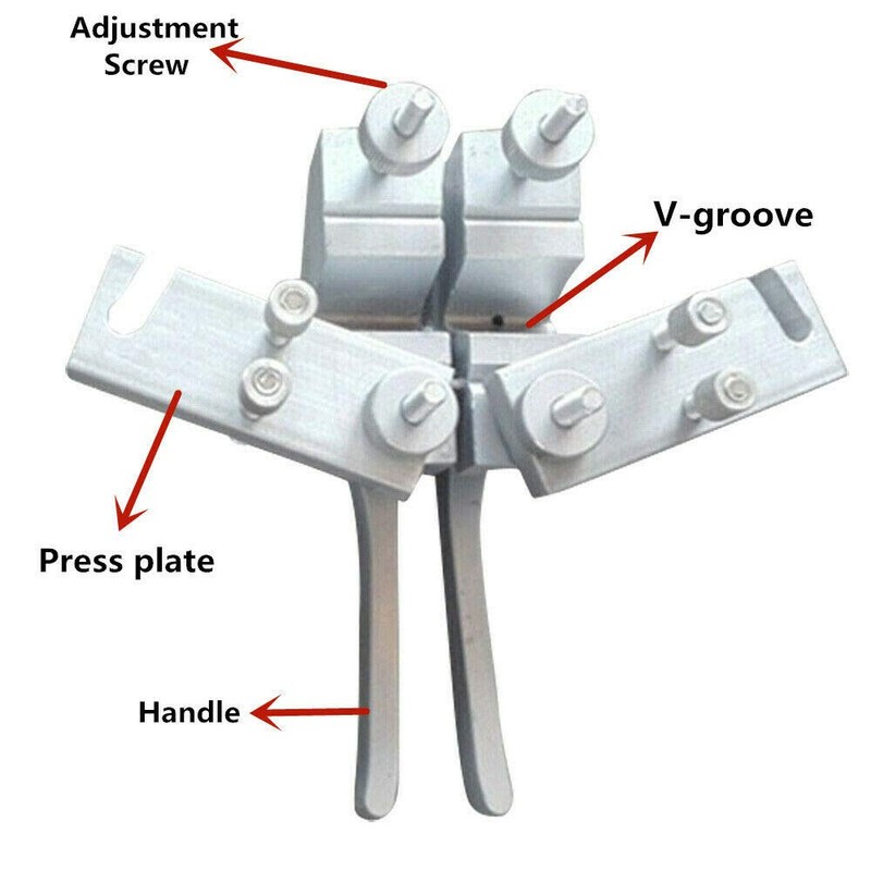 DENESTUS Welding Clamp High Precision Aluminum Alloy Multi Function Connector