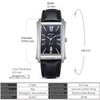 BERNY Mens Business Casual Quartz Watches Stainless Steel Case with
