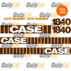 Case 1840 or 1845 Skid Loader Decal Set. Many other